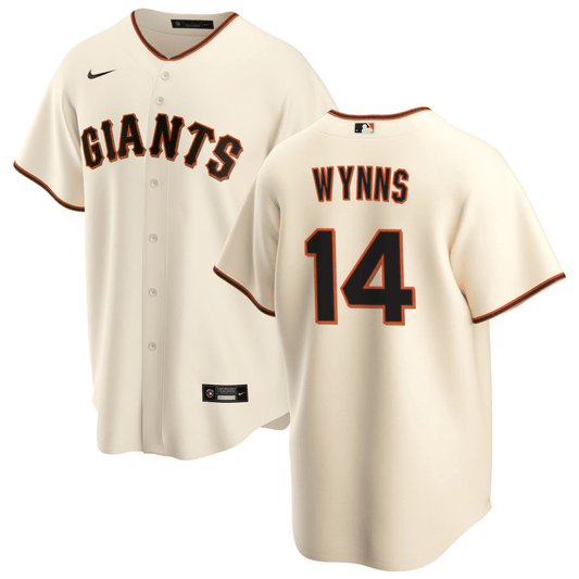 Austin Wynns San Francisco Giants Home Cream Baseball Player Jersey