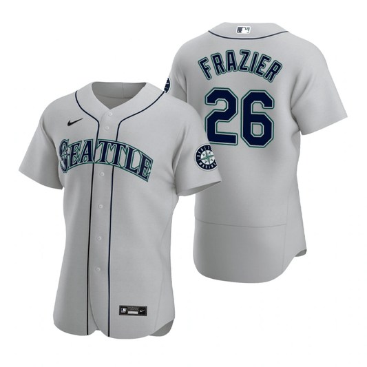 Adam Frazier Seattle Mariners Road Gray Baseball Player Jersey