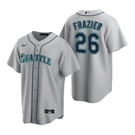Adam Frazier Seattle Mariners Road Gray Baseball Player Jersey