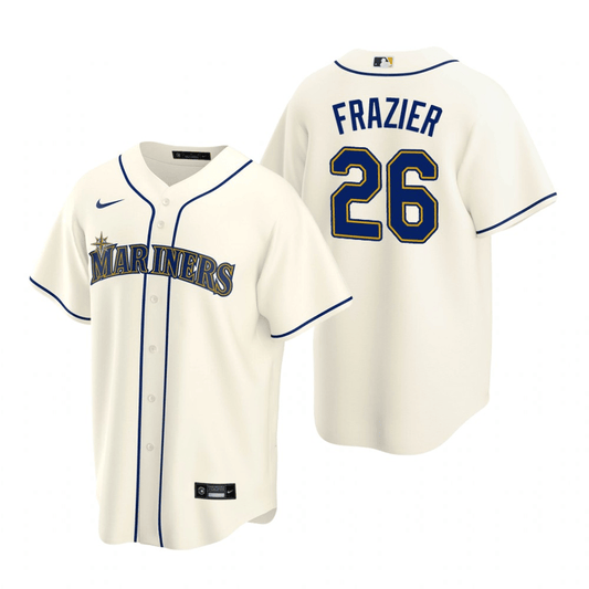 Adam Frazier Seattle Mariners Alternate Cream Baseball Player Jersey