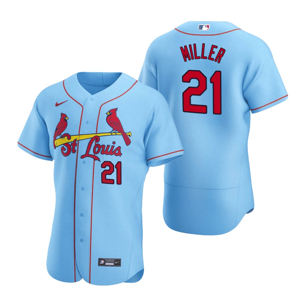 Andrew Miller St. Louis Cardinals Alternate Blue Baseball Player Jersey