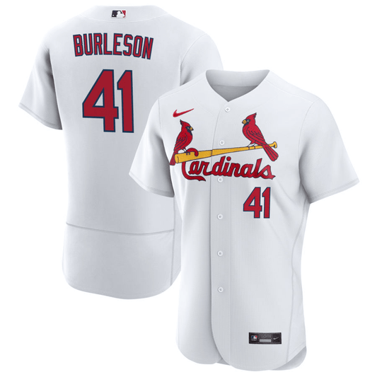 Alec Burleson St. Louis Cardinals Home White Baseball Player Jersey