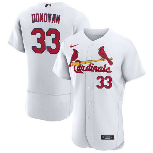 Brendan Donovan St. Louis Cardinals Home White Baseball Player Jersey
