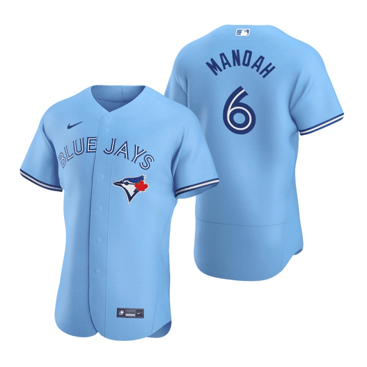 Alek Manoah Toronto Blue Jays Alternate Blue Baseball Player Jersey