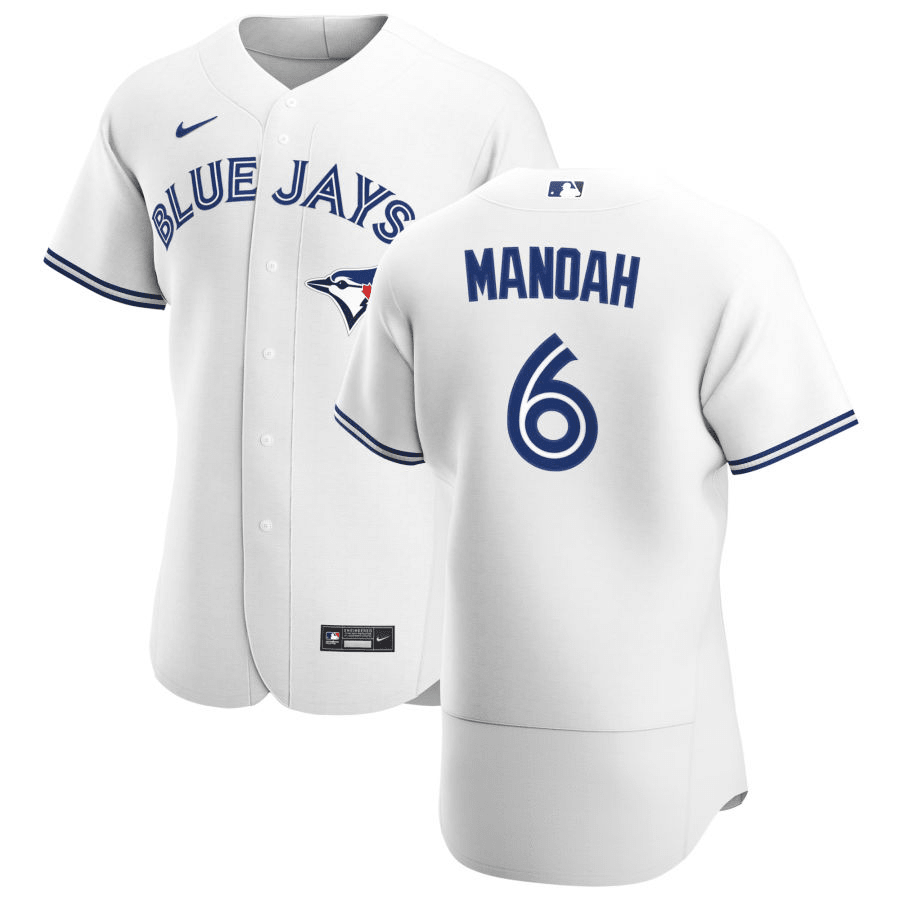 Alek Manoah Toronto Blue Jays Home White Baseball Player Jersey