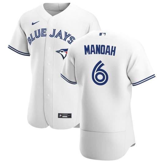 Alek Manoah Toronto Blue Jays Home White Baseball Player Jersey