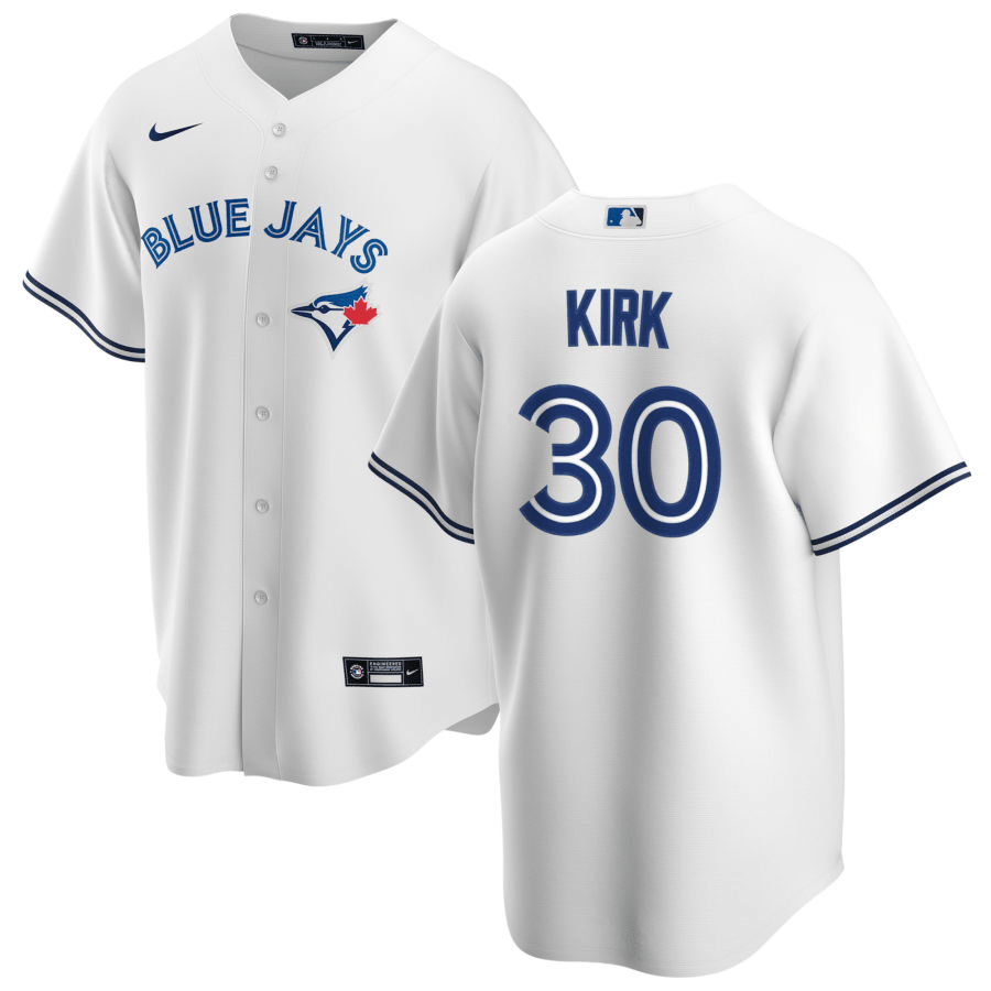 Alejandro Kirk Toronto Blue Jays Home White Baseball Player Jersey