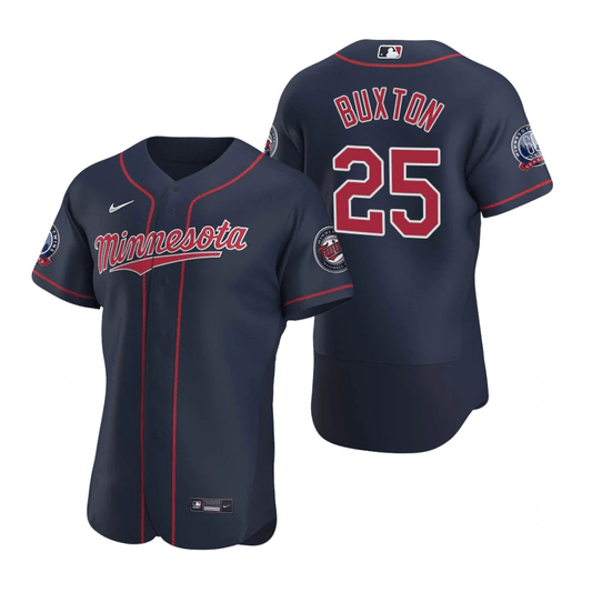 Byron Buxton Minnesota Twins Alternate Navy Baseball Player Jersey