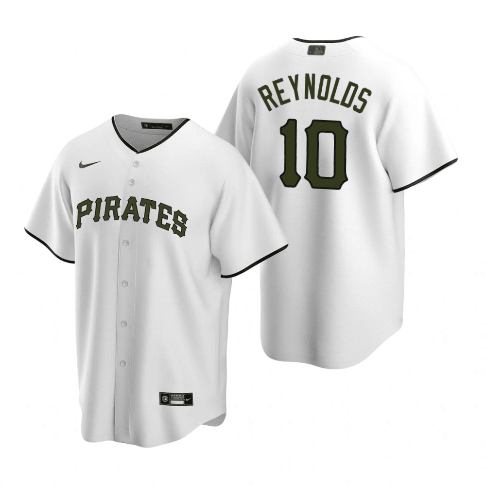 Bryan Reynolds Pittsburgh Pirates Alternate White Baseball Player Jersey