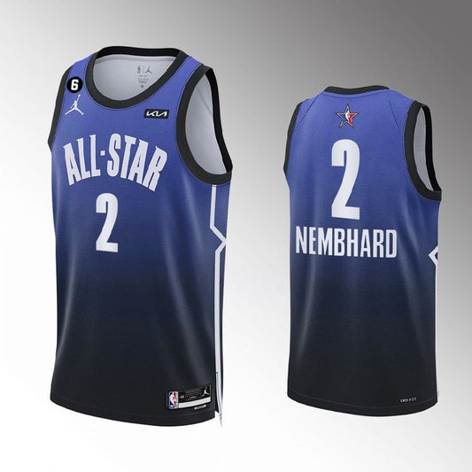 Andrew Nembhard Indiana Pacers 2023 All Star Blue Swingman Jersey