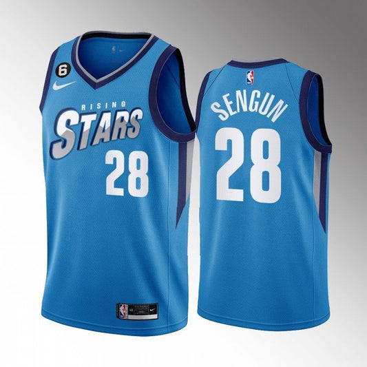 Alperen Sengun Houston Rockets 2023 NBA Rising Stars Blue Swingman Jersey