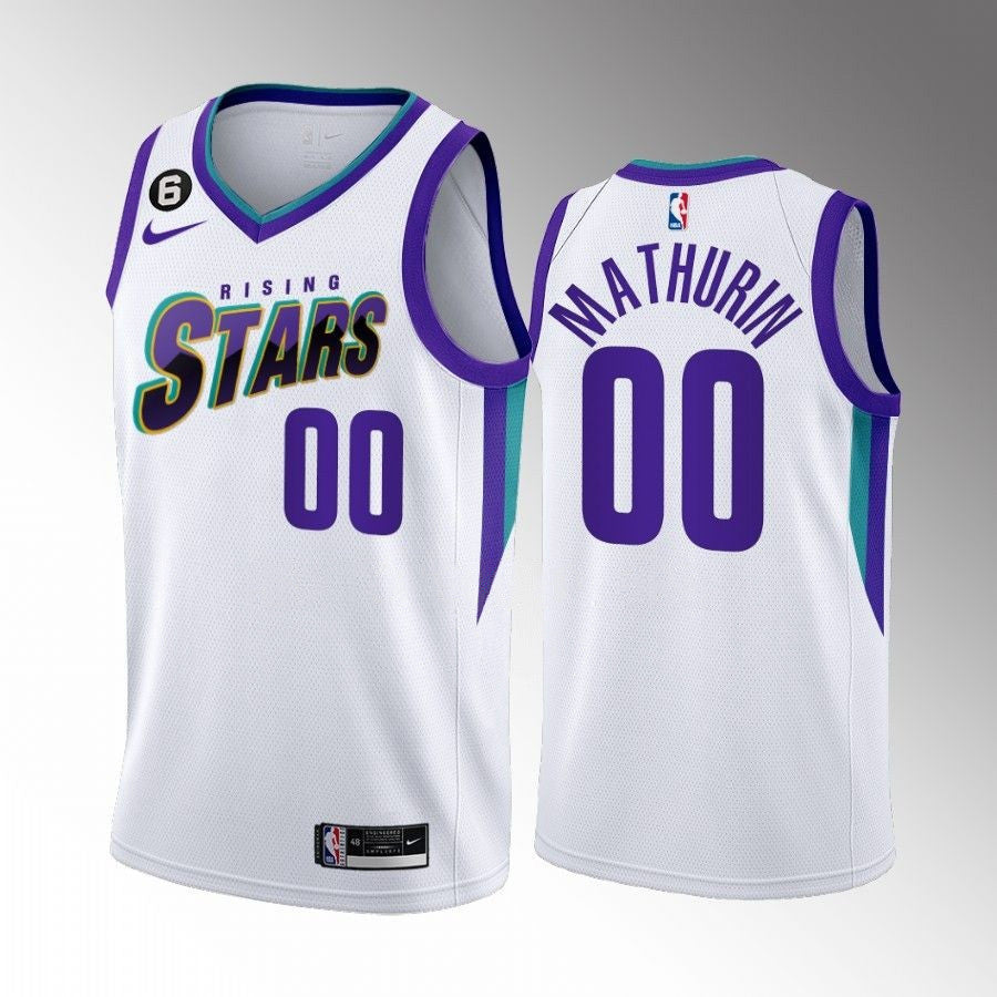 Bennedict Mathurin Indiana Pacers 2023 NBA Rising Stars White Swingman Jersey