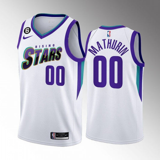 Bennedict Mathurin Indiana Pacers 2023 NBA Rising Stars White Swingman Jersey