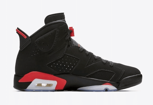 Men's Air Jordan 6 Black Infrared Shoes