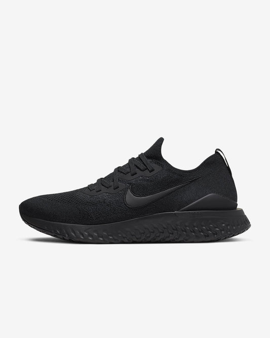 Men's Epic React Flyknit 2 Triple Black Shoes
