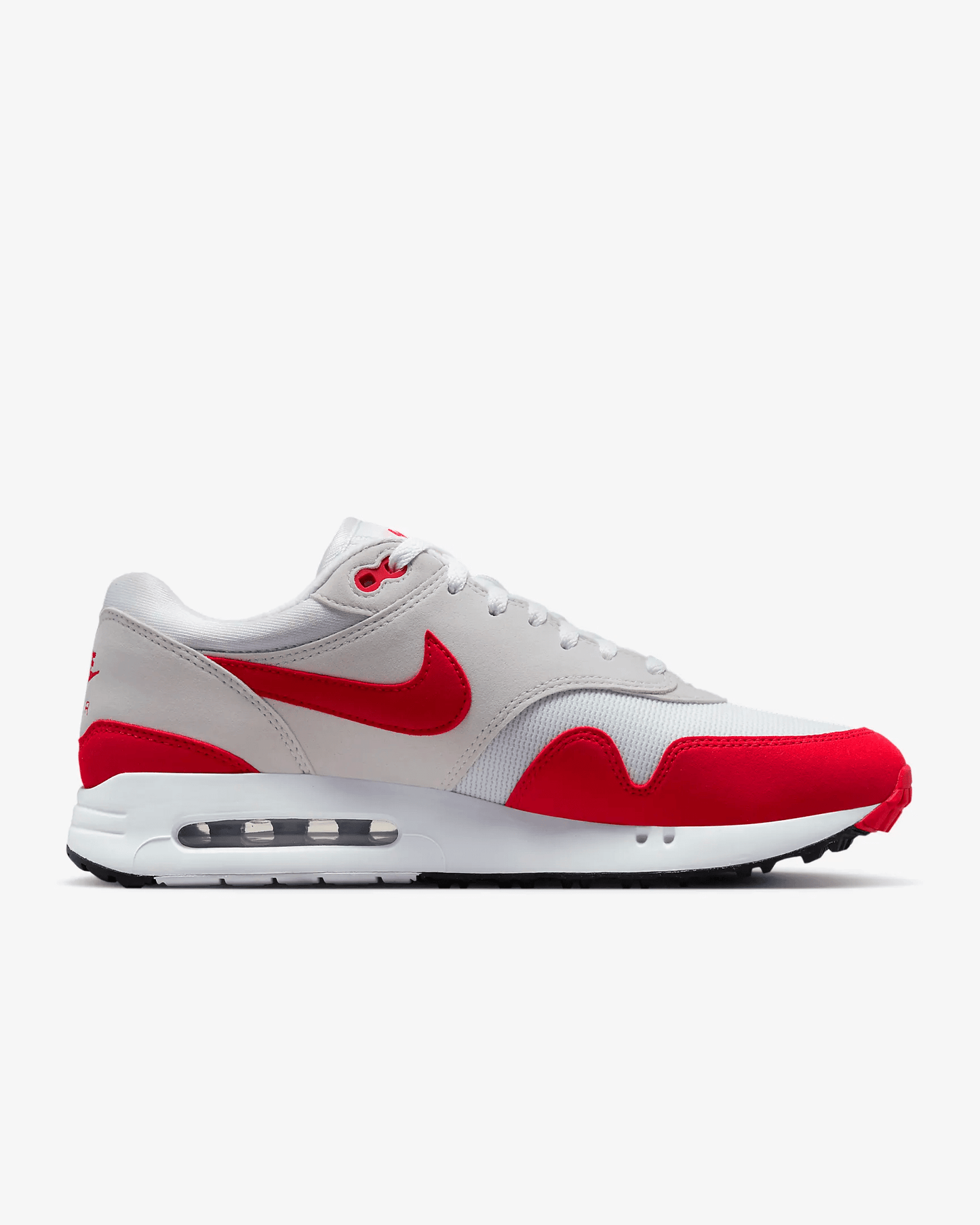 Men's Air Max 1 '86 OG G Neutral Grey And University Red Shoes