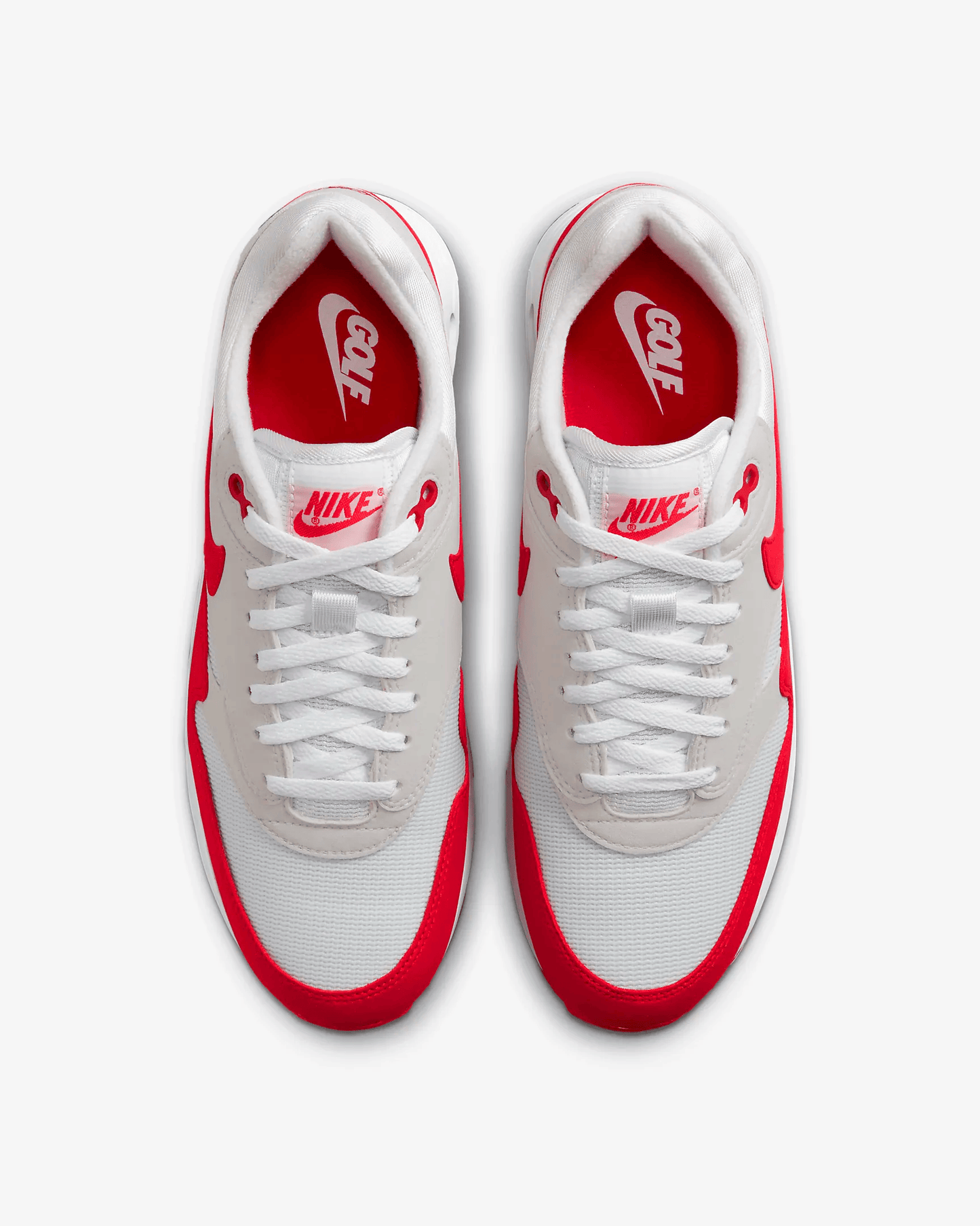 Men's Air Max 1 '86 OG G Neutral Grey And University Red Shoes