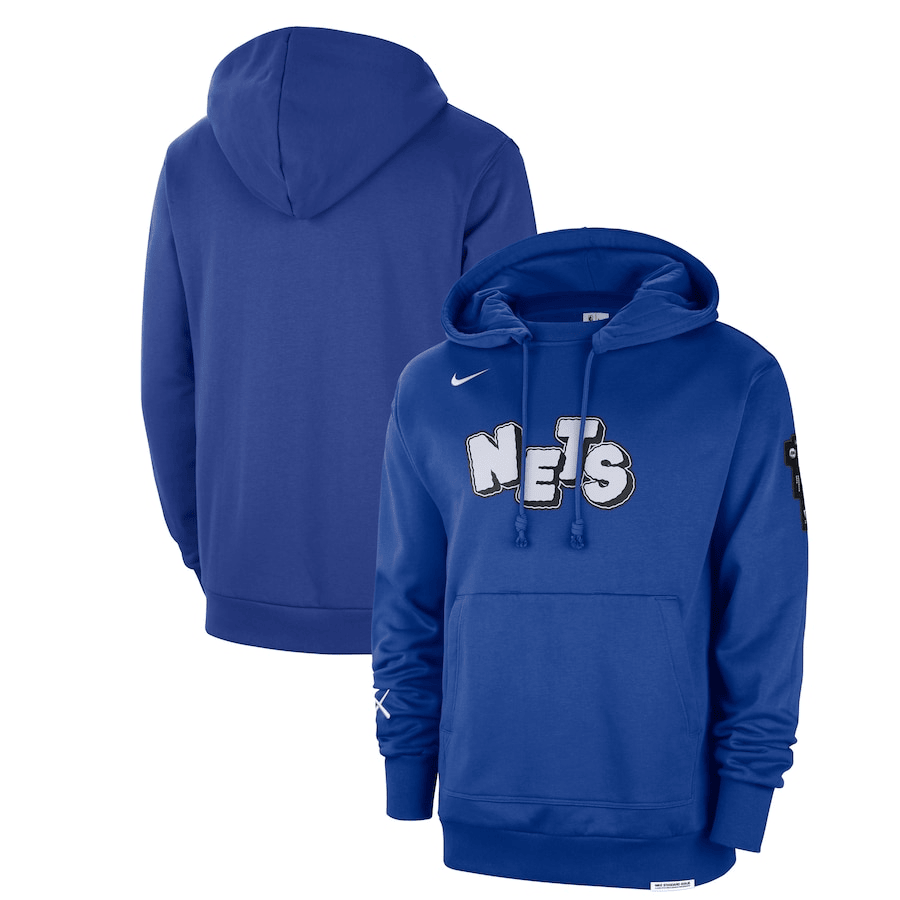 Brooklyn Nets Blue 2023-24 City Edition Courtside Standard Issue Pullover Hoodie