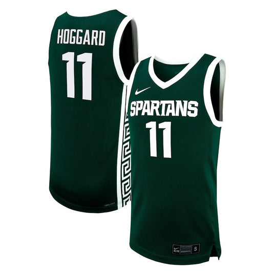 AJ Hoggard Michigan State Spartans Basketball Jersey