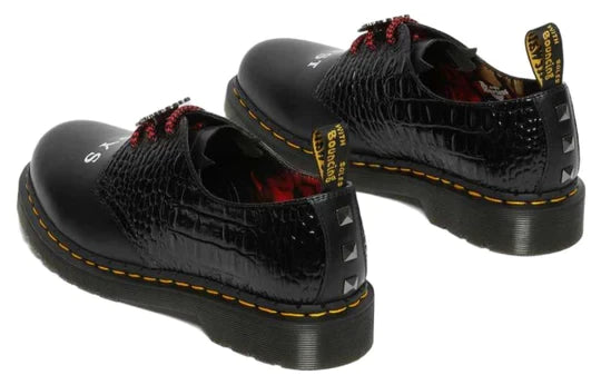 Boys Leather Oxford Black Shoes