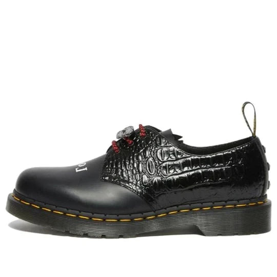 Boys Leather Oxford Black Shoes
