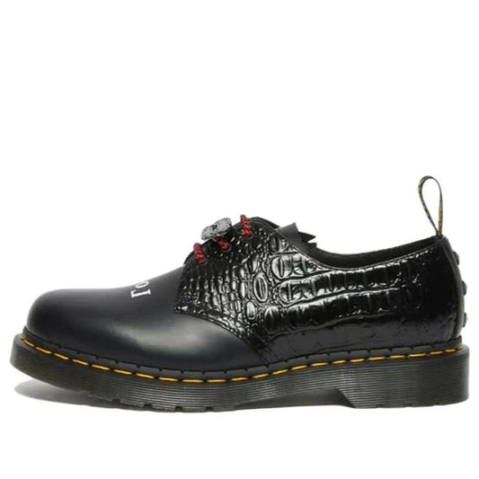 Boys Leather Oxford Black Shoes