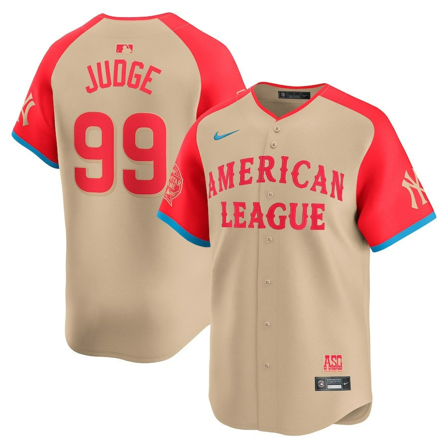 Aaron Judge American League Cream 2024 MLB All-Star Game Limited Player Jersey