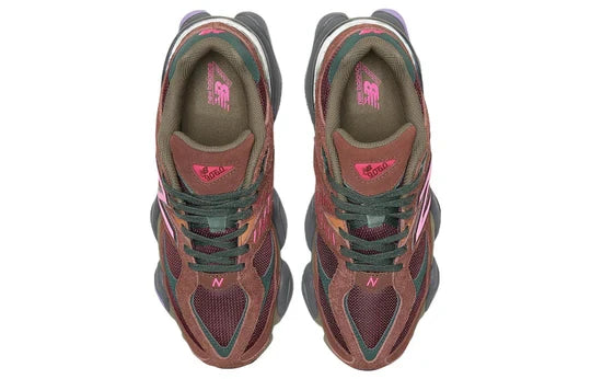 Men's New Balance 9060 Burgundy Pink Shoes