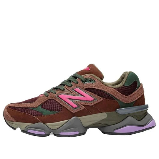 Men's New Balance 9060 Burgundy Pink Shoes