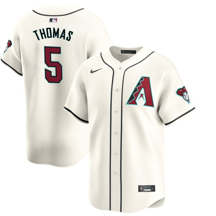 Alek Thomas Arizona Diamondbacks 2024 White Home Limited Jersey