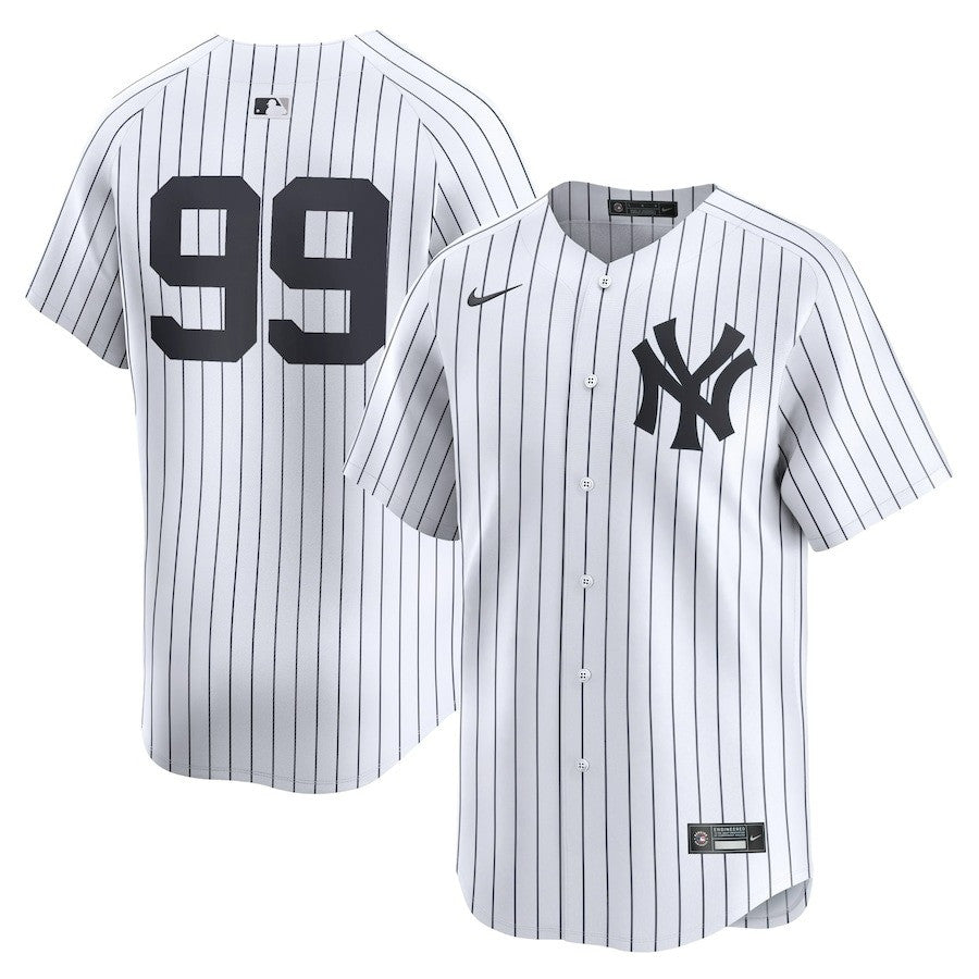 Aaron Judge New York Yankees 2024 White Home Limited Player Jersey