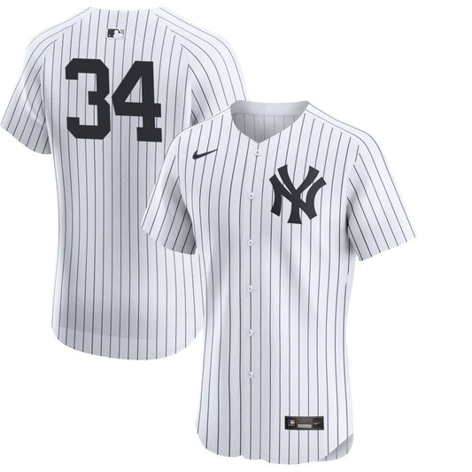 A.J. Burnett New York Yankees 2024 White Home Limited Player Jersey