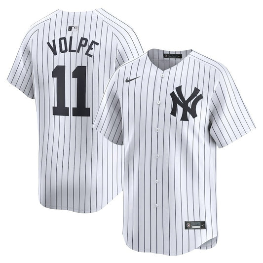 Anthony Volpe New York Yankees 2024 White Home Limited Player Jersey