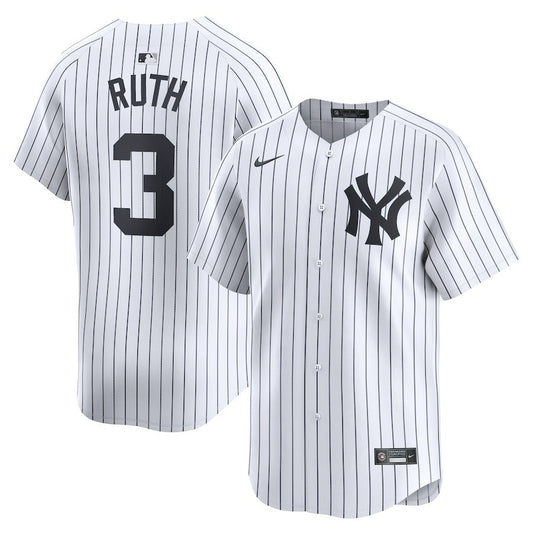 Babe Ruth New York Yankees 2024 White Home Limited Player Jersey