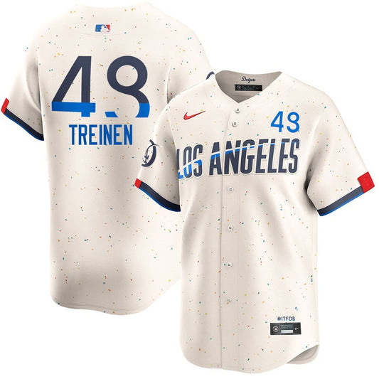 Blake Treinen Los Angeles Dodgers 2024 Cream City Connect Limited Player Jersey