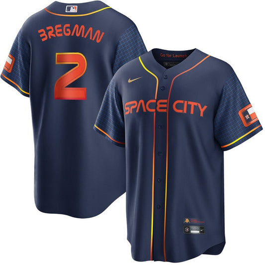 Alex Bregman Houston Astros 2024 City Connect Jersey