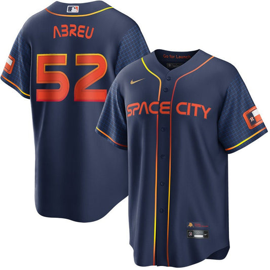 Bryan Abreu Houston Astros 2024 City Connect Jersey