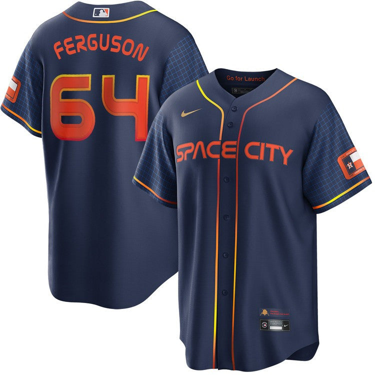 Caleb Ferguson Houston Astros 2024 City Connect Jersey