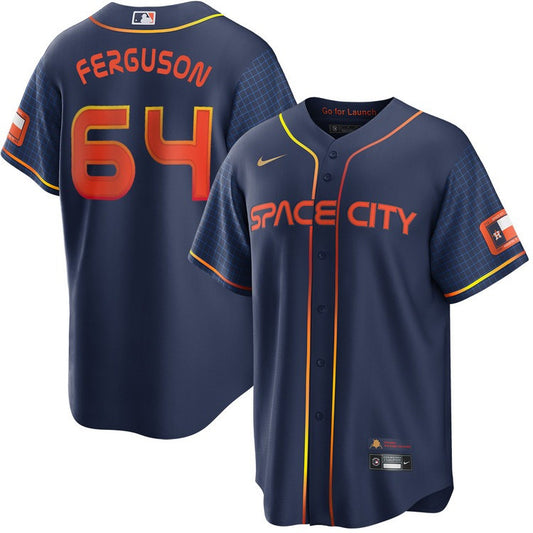 Caleb Ferguson Houston Astros 2024 City Connect Jersey