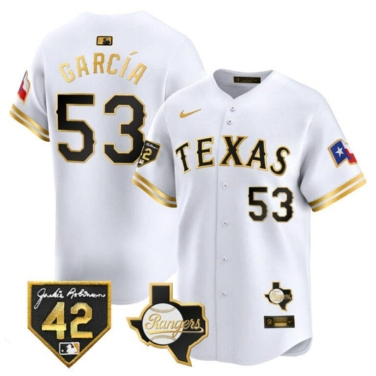 Adolis Garcia Texas Rangers 2024 Patch Vapor Premier Limited Jersey