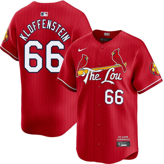 Adam Kloffenstein St. Louis Cardinals 2024 Red City Connect Limited Jersey