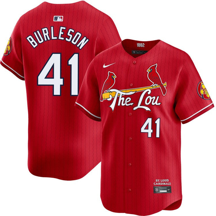 Alec Burleson St. Louis Cardinals 2024 Red City Connect Limited Jersey