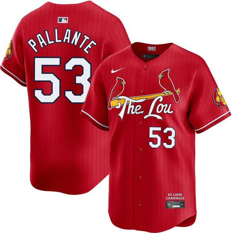 Andre Pallante St. Louis Cardinals 2024 Red City Connect Limited Jersey