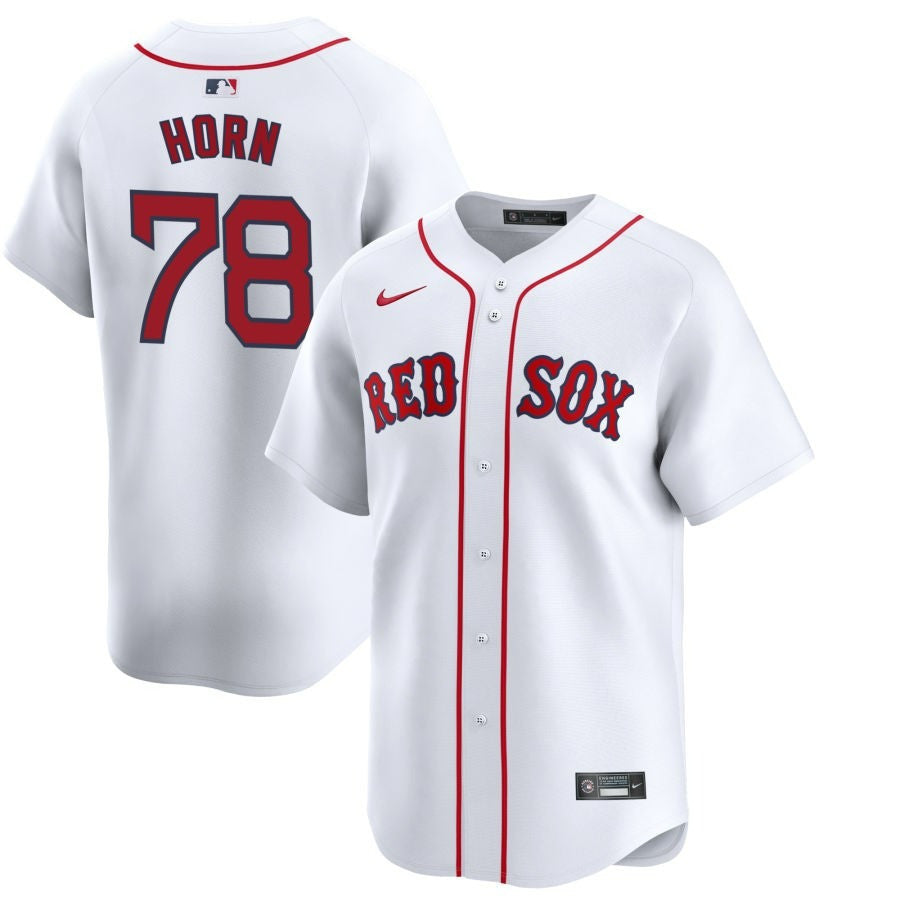 Bailey Horn Boston Red Sox 2024 Home Limited White Jersey