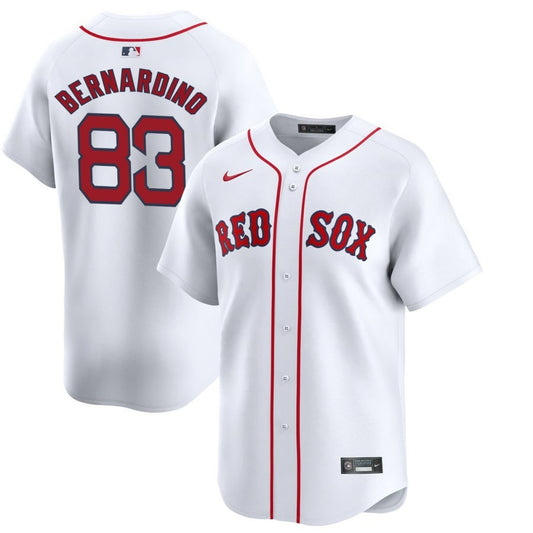 Brennan Bernardino Boston Red Sox 2024 Home Limited White Jersey