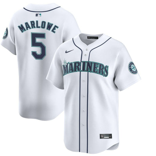 Cade Marlowe Seattle Mariners 2024 Home Limited White Jersey
