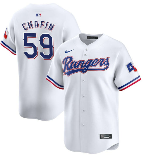 Andrew Chafin Texas Rangers 2024 Home Limited White Jersey