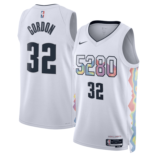 Aaron Gordon Denver Nuggets 2024-2025 City Edition Swingman White Jersey