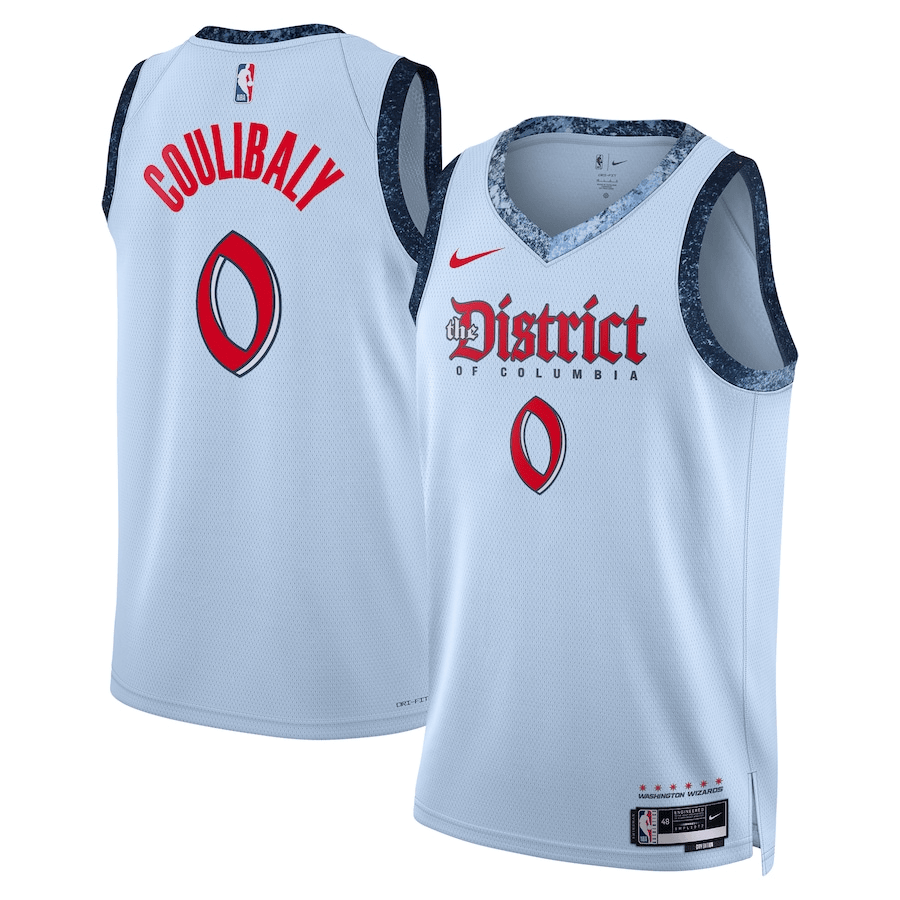 Bilal Coulibaly Washington Wizards 2024-2025 City Edition Swingman White Jersey