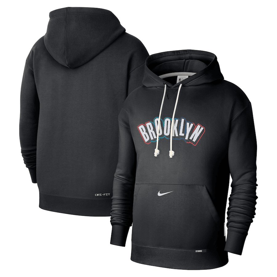Brooklyn Nets 2024-2025 Dri-FIT City Edition Standard Issue Courtside Hoodie